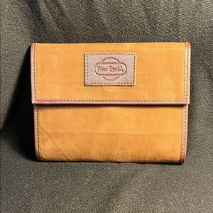 Vintage Pierre Cardin Brown Leather Wallet